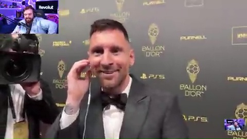 Lionel Messi called a Twitch streamer a 'son of a b****'