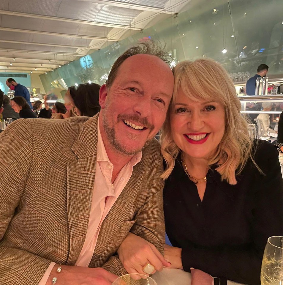 Nikki with her music mogul husband, Dave Shackleton