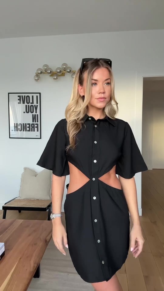 Hollie Shearer posed in her glamorous dress