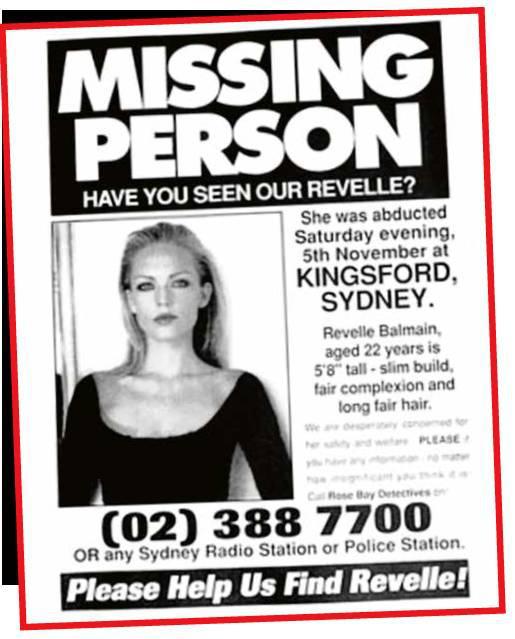 Revelle has not been seen or heard from since November 5, 1994