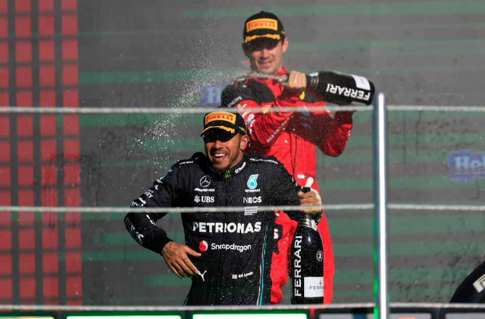 Lewis Hamilton finished second in last week's Mexican Grand Prix