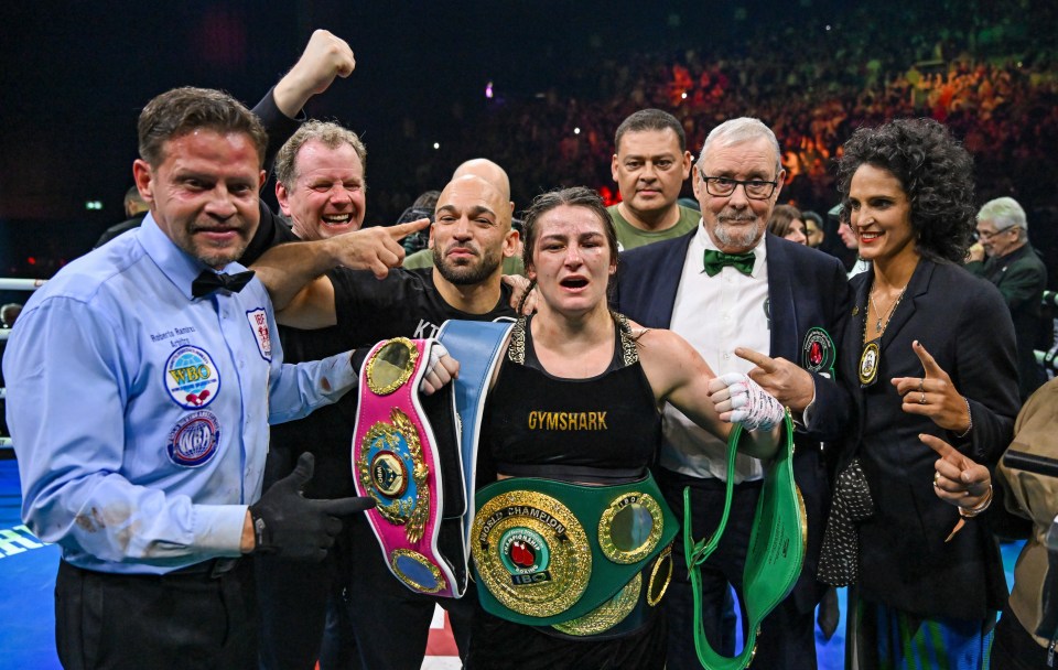 Taylor is the undisputed super-lightweight champion