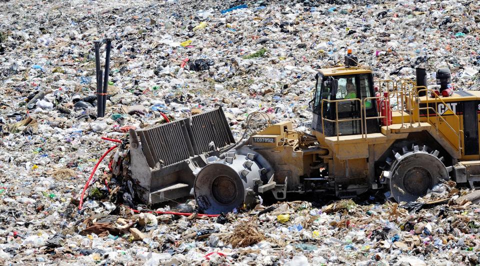 Apex landfill will swallow 300 trucks of trash a day until the year 2275
