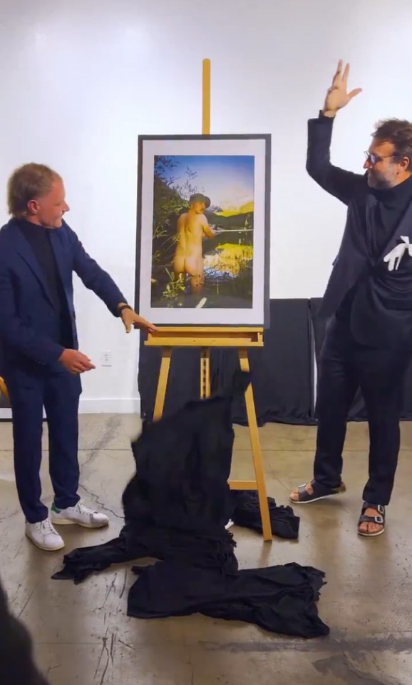 The hilarious collection had Bottas revealing his backside for a good cause