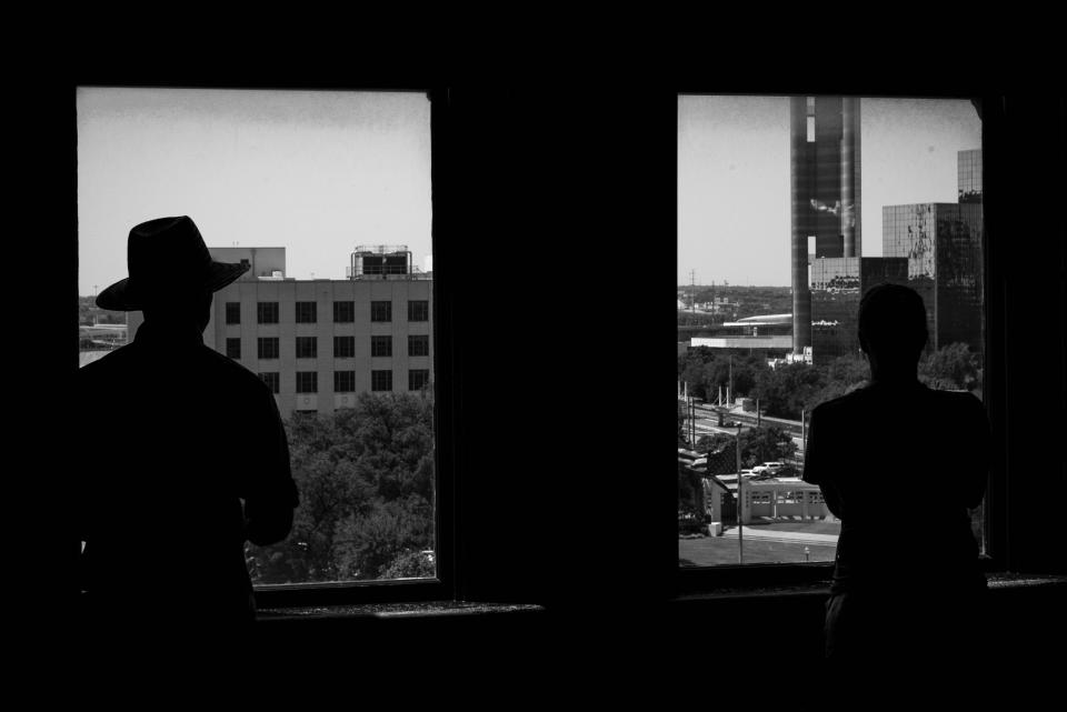 Guests at the Sixth Floor Museum in Dallas Texas can visit the 7th Floor windows directly above the window where Oswald assassinated Kennedy
