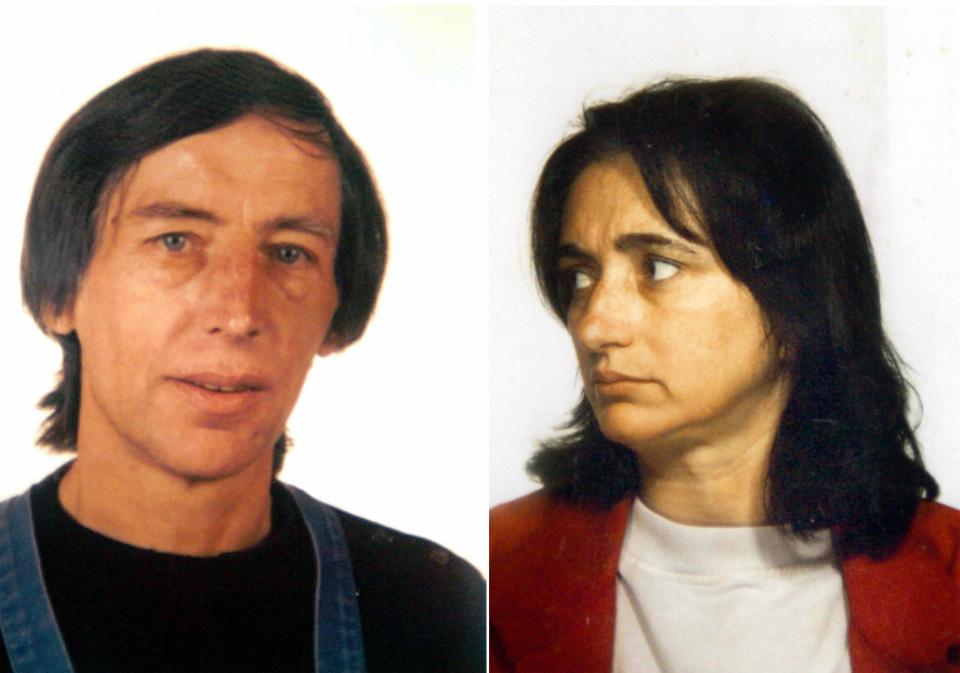 The pair pictured in 1992 having already carried out several horrific murders