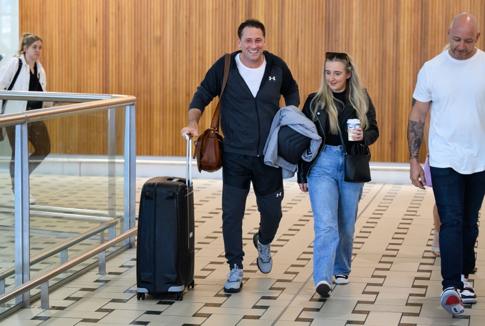 Nick Pickard has touched down in Brisbane today
