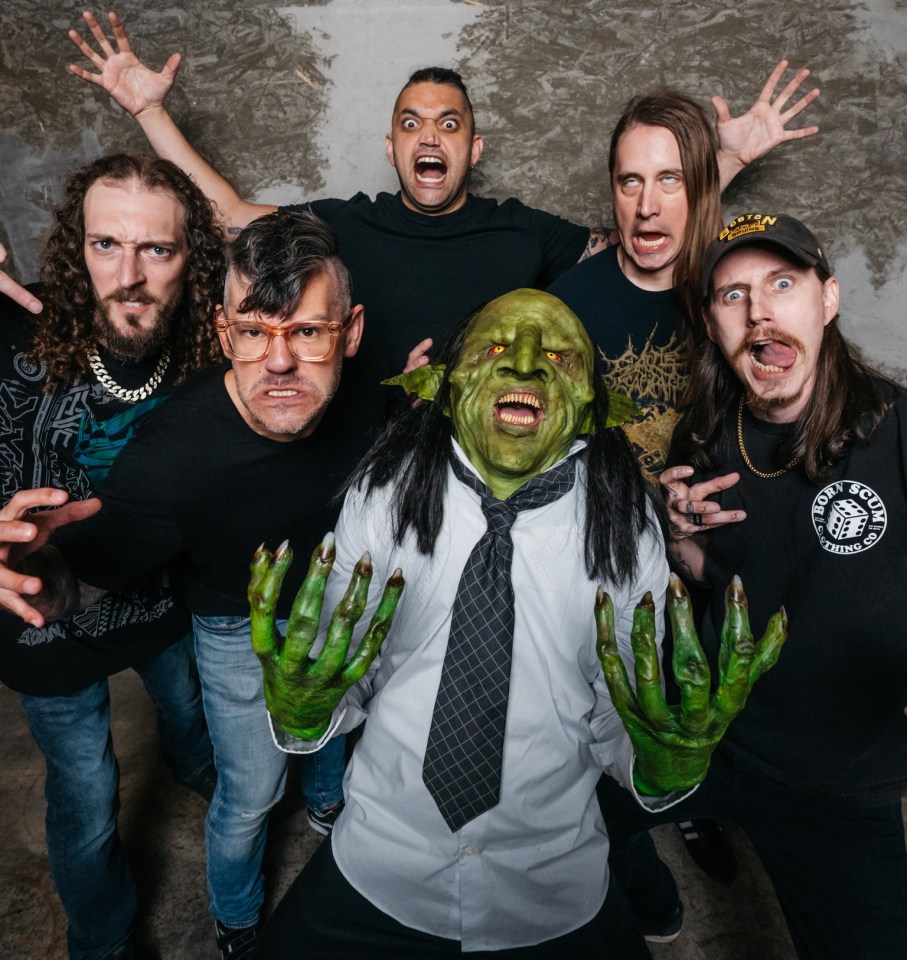 Nekrogoblikon have been dubbed the 'kings of goblin metal'