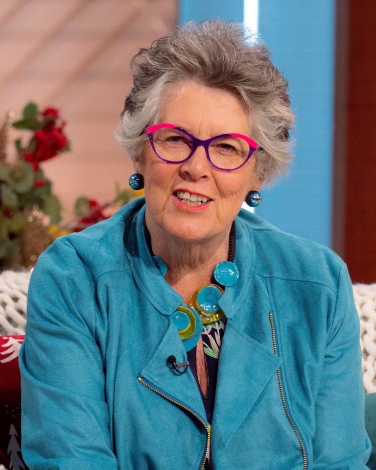 Editorial use only Mandatory Credit: Photo by Ken McKay/ITV/Shutterstock (13675342q) Prue Leith 'Lorraine' TV show, London, UK - 20 Dec 2022