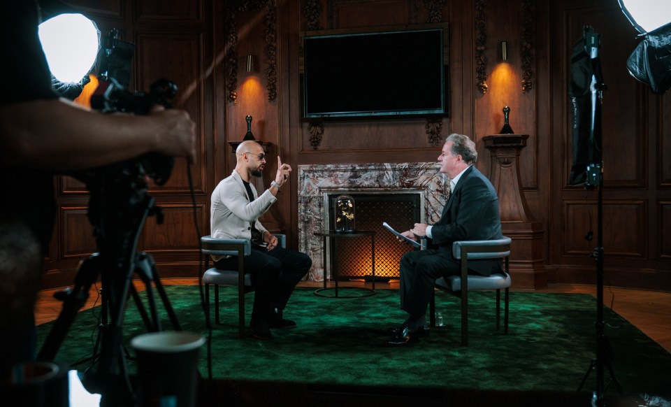 The first part of Tate's explosive interview aired on Talk TV
