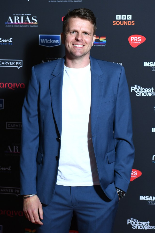 Jake Humphrey is glad to have stepped back from TV presenting