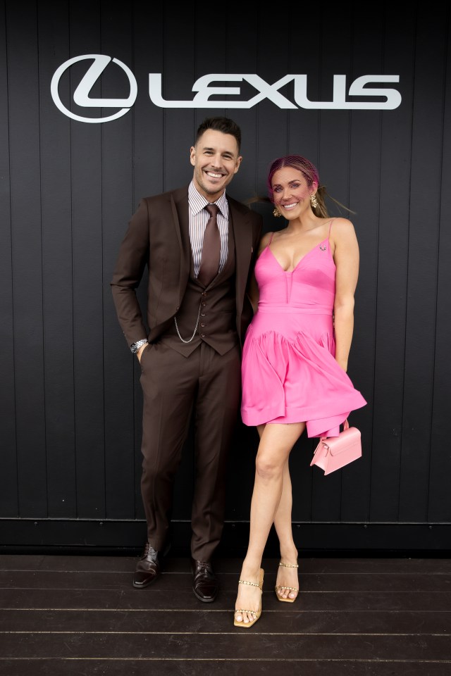 Lee Elliott and wife Georgia were both in attendance for Stakes Day at Flemington