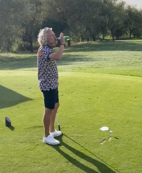 Bullard's beer-fuelled antics did not go down well with club chiefs