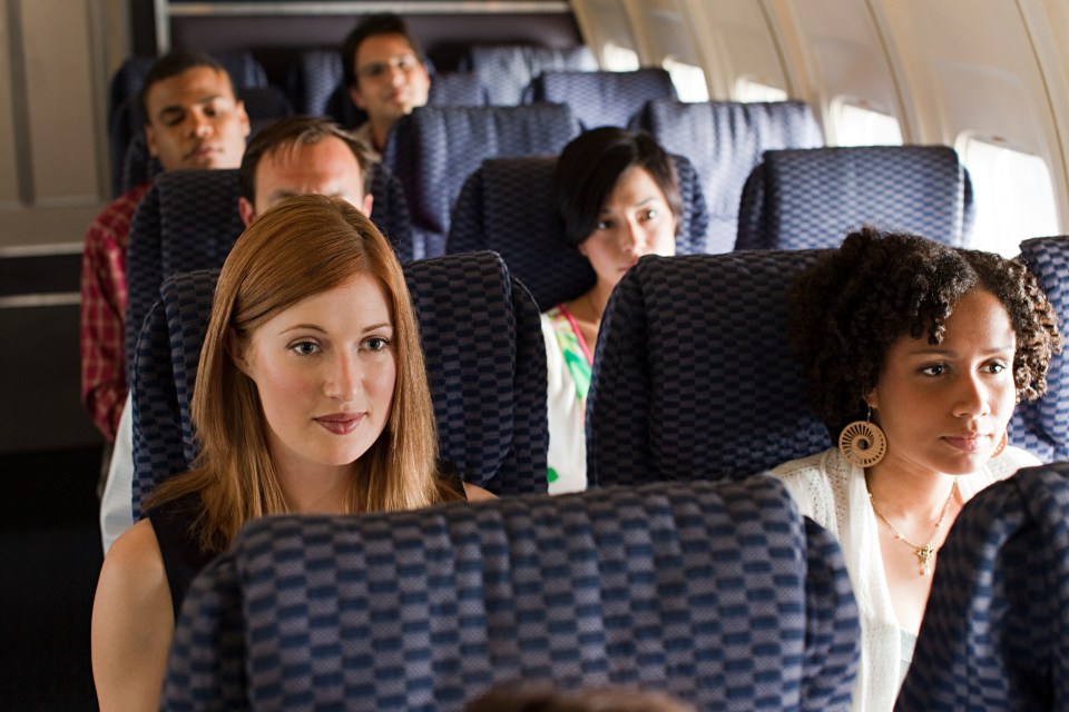 Shelly advises to avoid sitting in the 'dreaded' middle seat (file photo)