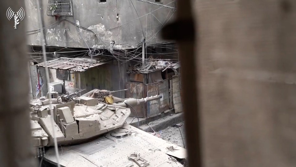 Foot raid by the Israeli commando of a hotel in Mulched in the north of the Gaza Strip in undated footage. The footage was released by Israel Defense Forces (IDF) on Thursday, Nov. 16, 2023. (@idfonline/Newsflash)