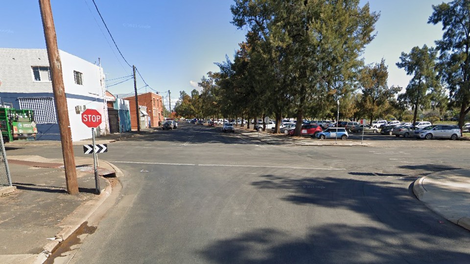 Emergency crews rushed to the scene in Forbes, New South Wales