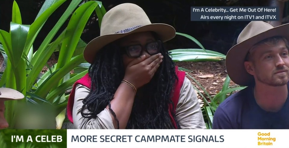 And that Nella covering her mouth with her hand has a hidden meaning