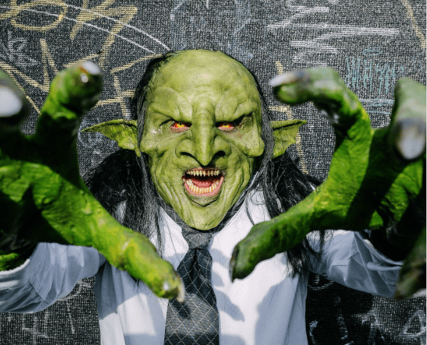 John Goblikon is a real-life goblin who's a life insurance salesman but also the lead singer of Hollywood's favourite rock band