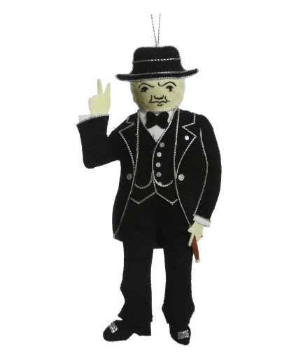 Add this Churchill ornament to the Nativity Tory