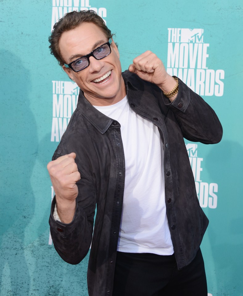 Jean-Claude Van Damme at the MTV Movie Awards.