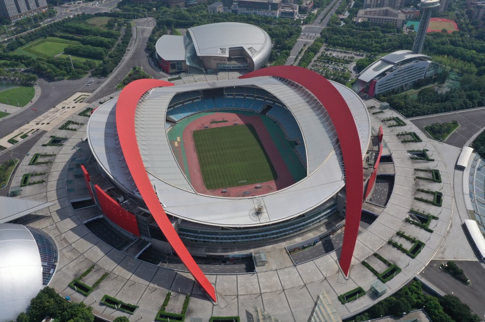 The stadium has a capacity of over 61,000