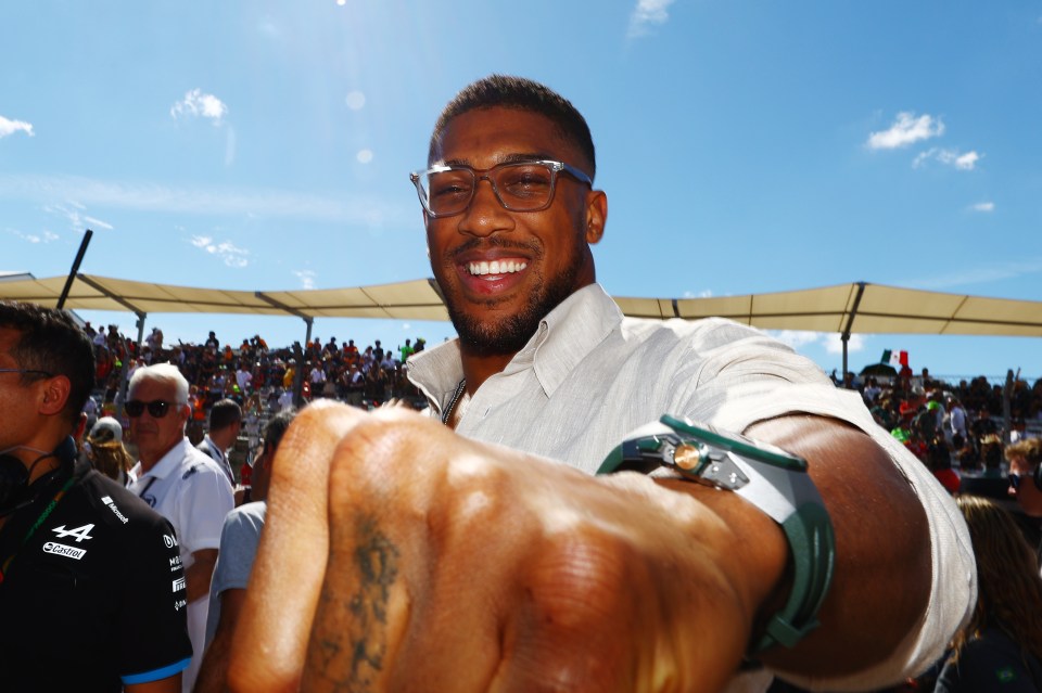 Anthony Joshua will step back into the ring on December 23