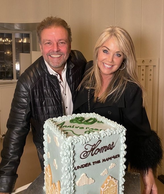 It comes after she reunited with Martin to celebrate the shows 20th anniversary last night