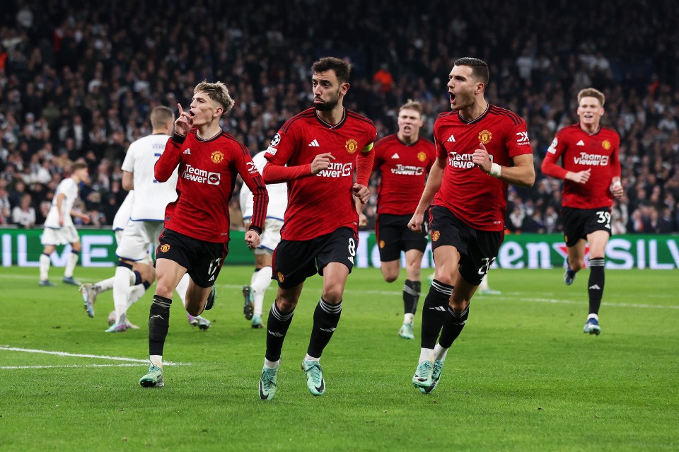 Fernandes led the celebrations