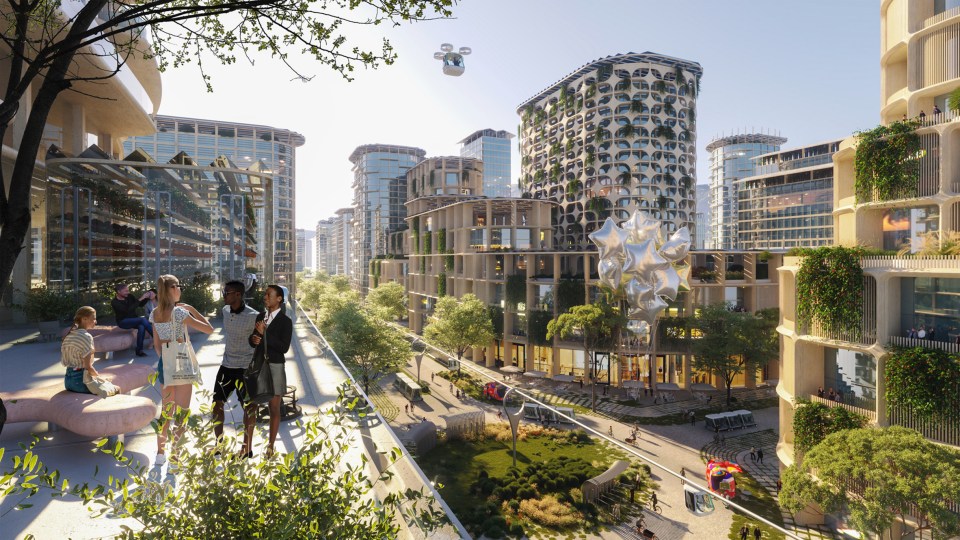 The city is focused on sustainability and diversity