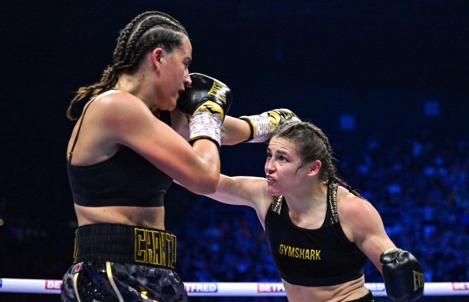 It was a fight to the finish for Taylor and Cameron