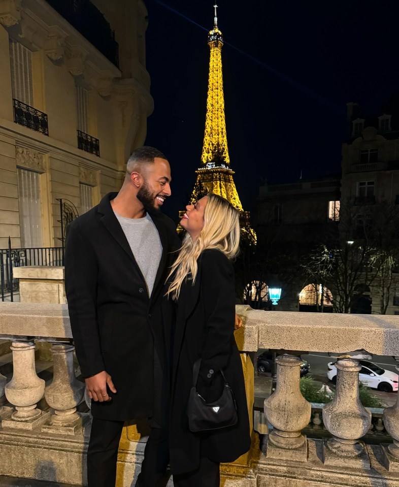 Tyler West and Molly Rainford sparked engagement rumours as they were whisked off to Paris