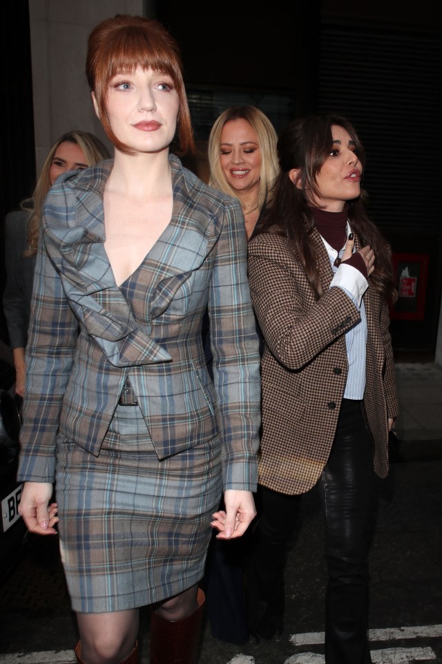 The girls were spotted in London today