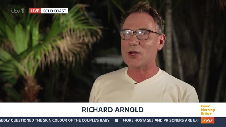 Richard told how it could have been 'an excuse to bolt'
