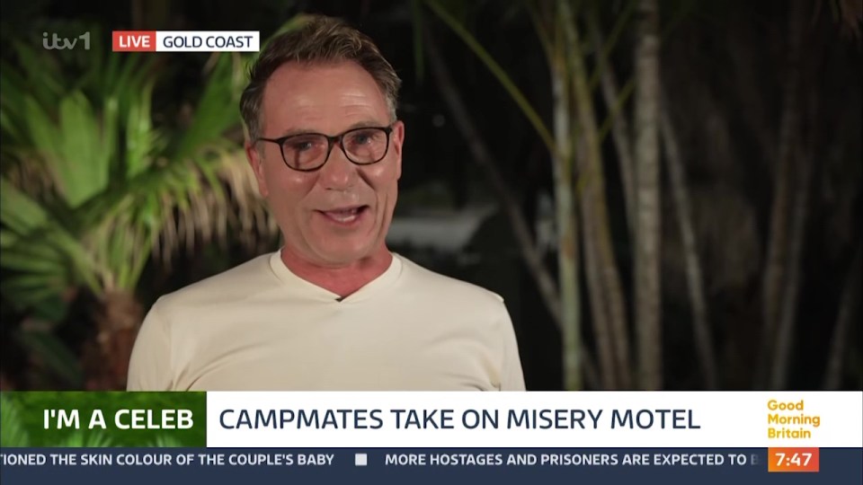 GMB’s Richard Arnold told how the MTV star is now 'back under the jungle canopy'