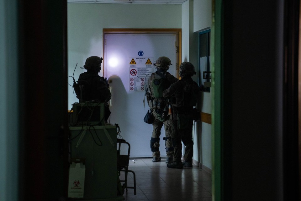 IDF troops are continuing the precise and targeted operation against Hamas in the al Shifa Hospital