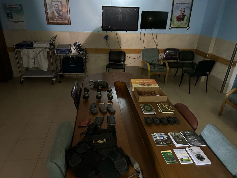 In another department, soldiers located an operational command centre and technological assets belonging to Hamas