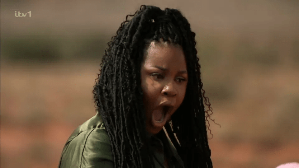 Her hysterical screaming didn't go down well with fans
