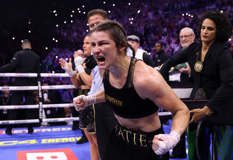 Taylor secured a bloody and brutal revenge in Dublin