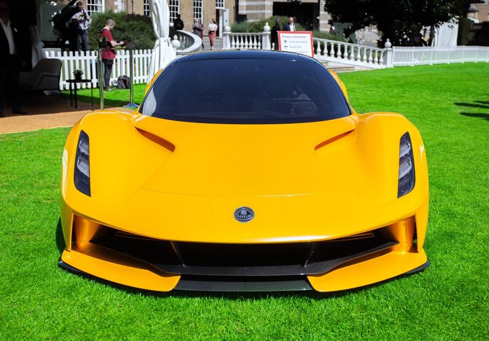 Button also has a £2m Lotus Evija
