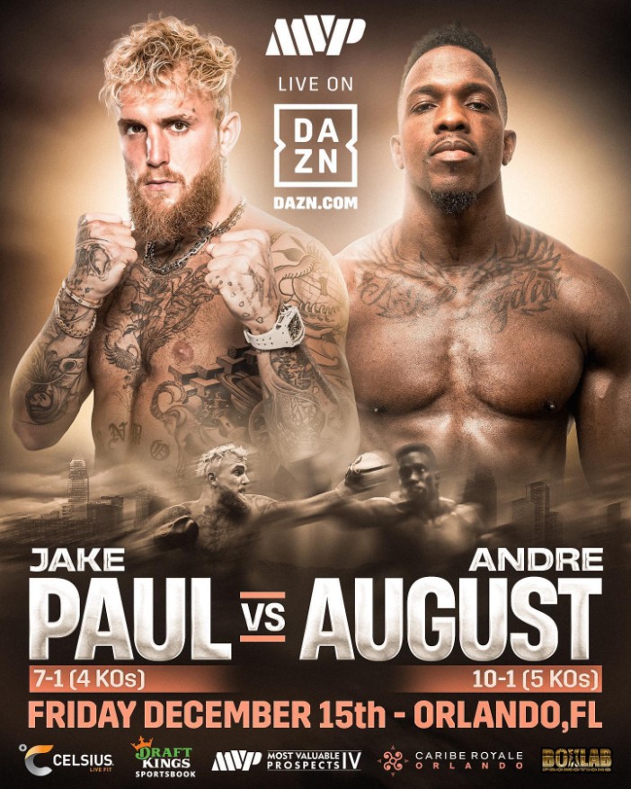 Jake Paul next opponent Andre August