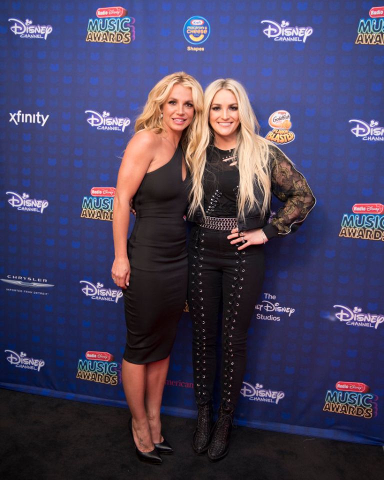 Britney with Jamie Lynn in 2017
