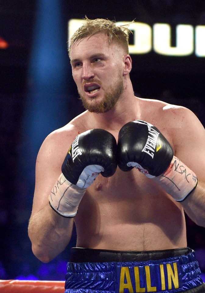He will face the dangerous Swedish heavyweight Otto Wallin