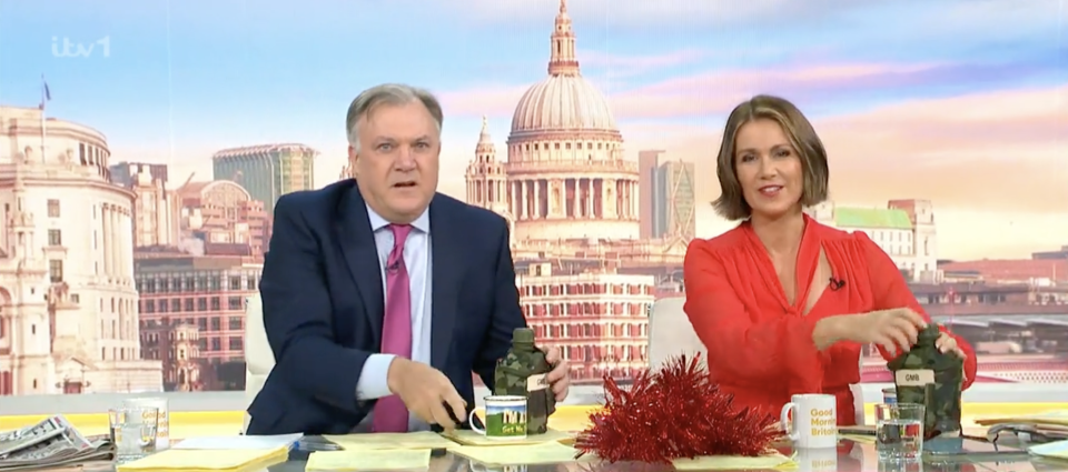 Richard bought his GMB co-stars special jungle themed leaving gifts