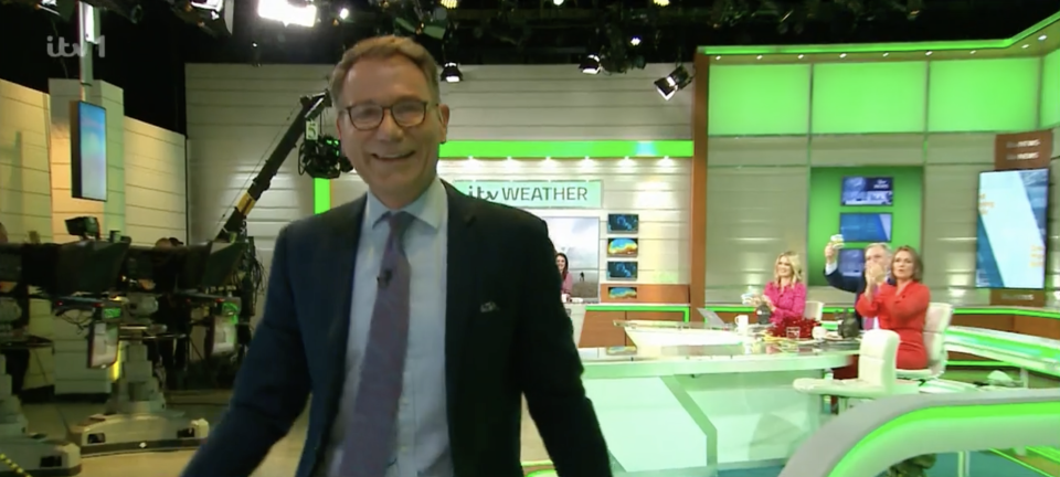 Flagship entertainment reporter Richard Arnold walked out of the studio while GMB was still being broadcast
