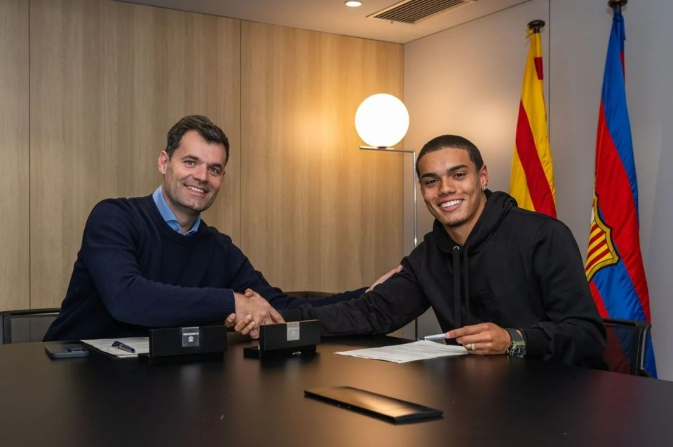 Joao Mendes signed for Barcelona earlier this year