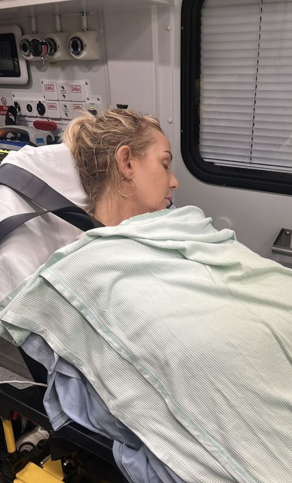 The mum-of-two claims doctors told her she was 'lucky to be alive'
