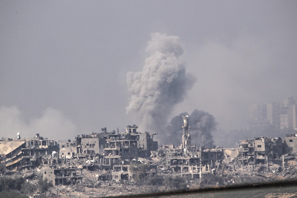 The IDF says troops have encircled Gaza City