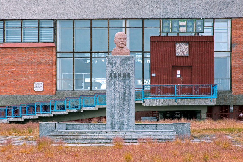 The only thing that remains is a statue of former Soviet leader Vladimir Lenin, which is the furthest monument to him in the world
