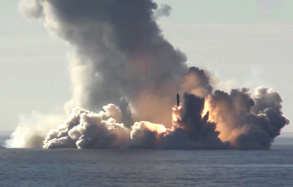 The missile is said to have gone 'off course'