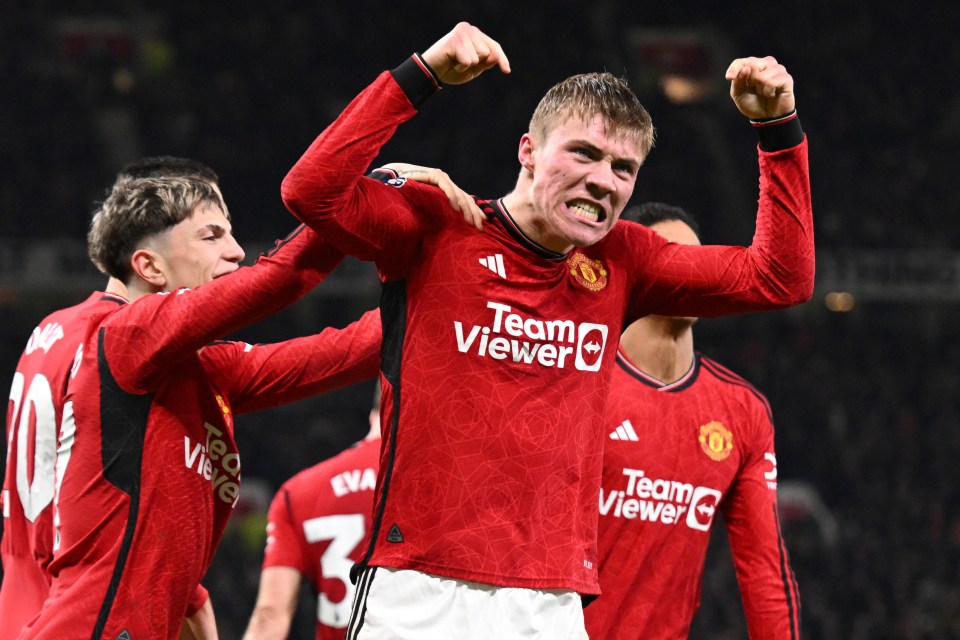The Dane was overjoyed with his goal